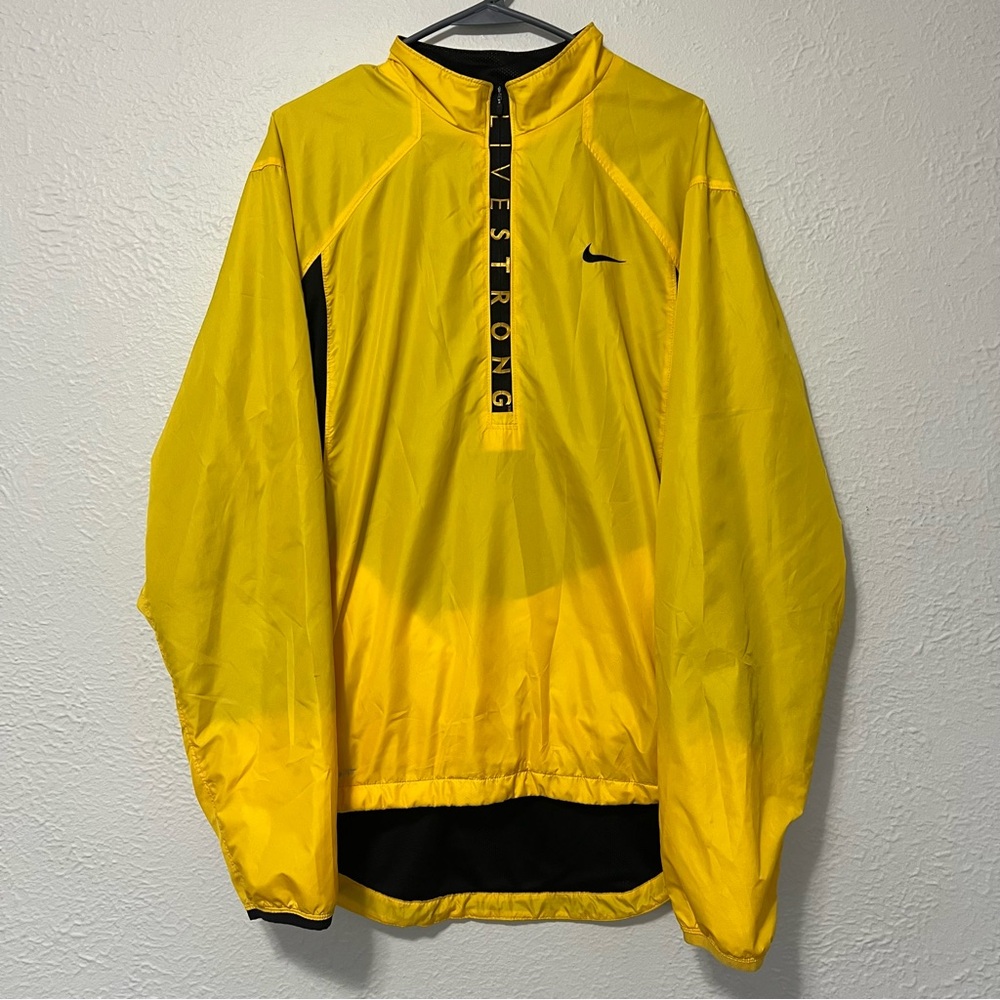 Nike Yellow Windbreaker Jacket